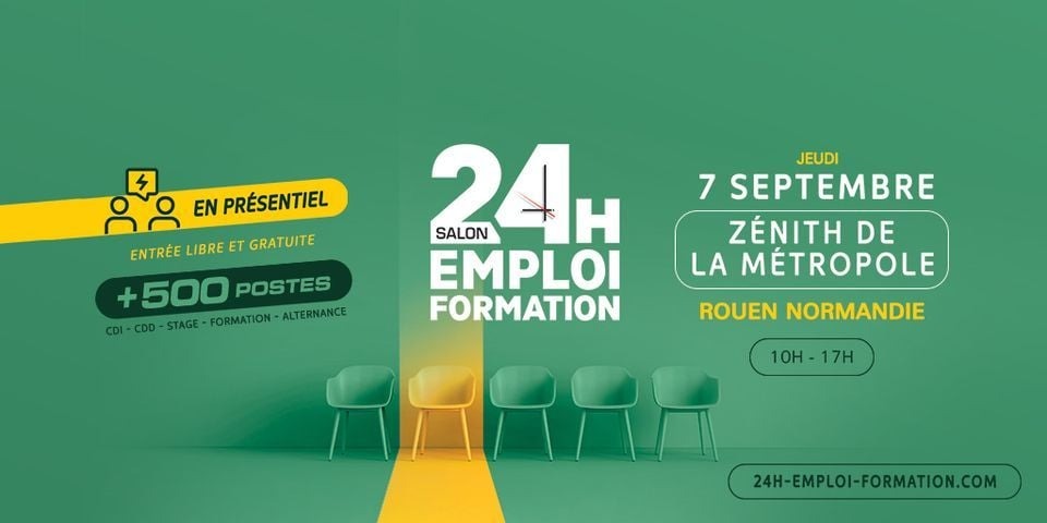 Les 24 Heures pour l’emploi et la formation à Rouen