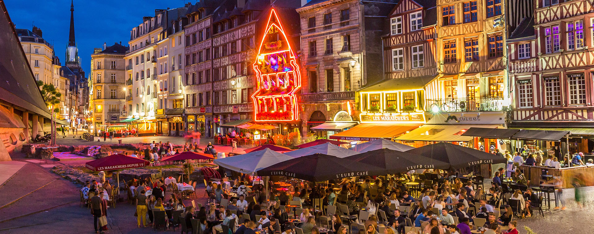 Rouen, place du vieux marché ©Martin Flaux