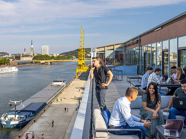 Les quais de Seine à Rouen ©Martin Flaux