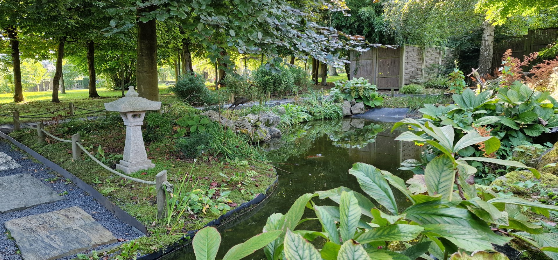 Le jardin Japonais du Centre d'art contemporain Matmut - Daniel HAVIS près de Rouen ©RNI