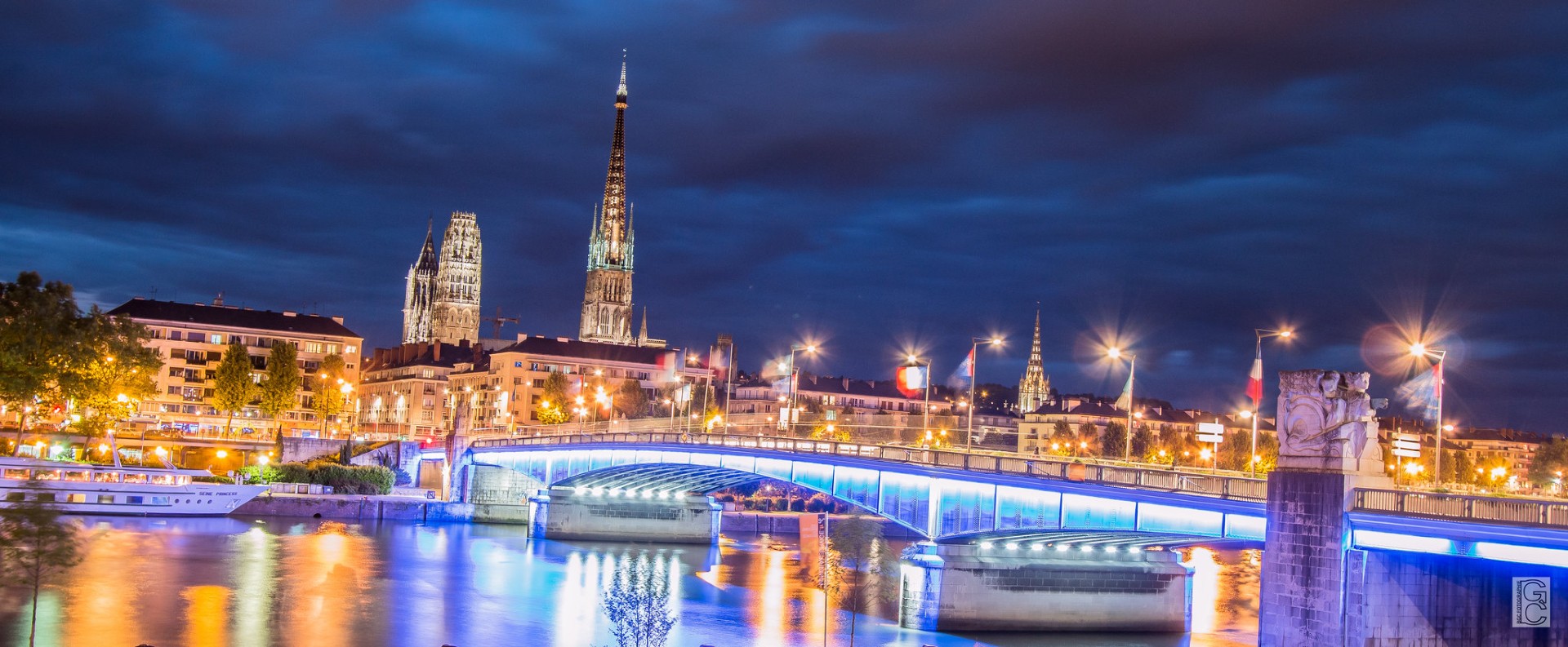 Vue de Rouen ©Blas Garcia Castellano