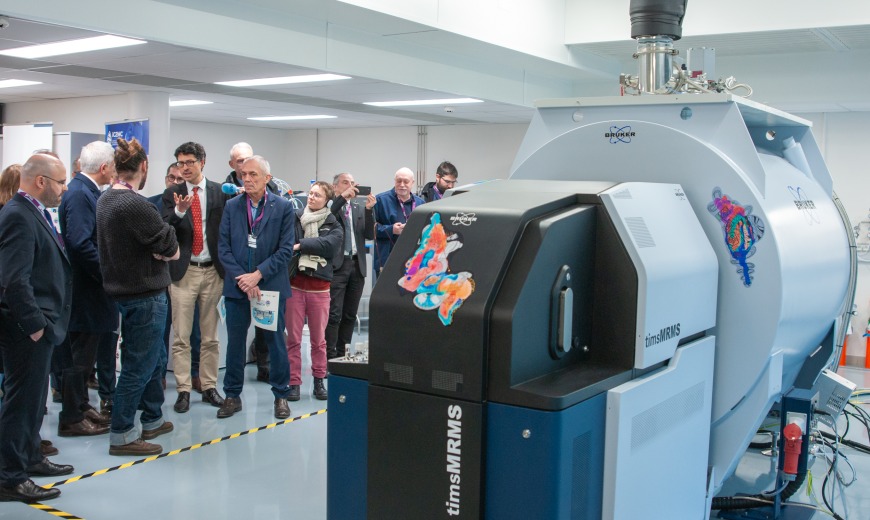 Inauguration du spectromètre de masse à transformée de Fourier (FTICR) à l'Université de Rouen Normandie ©Université de Rouen Normandie