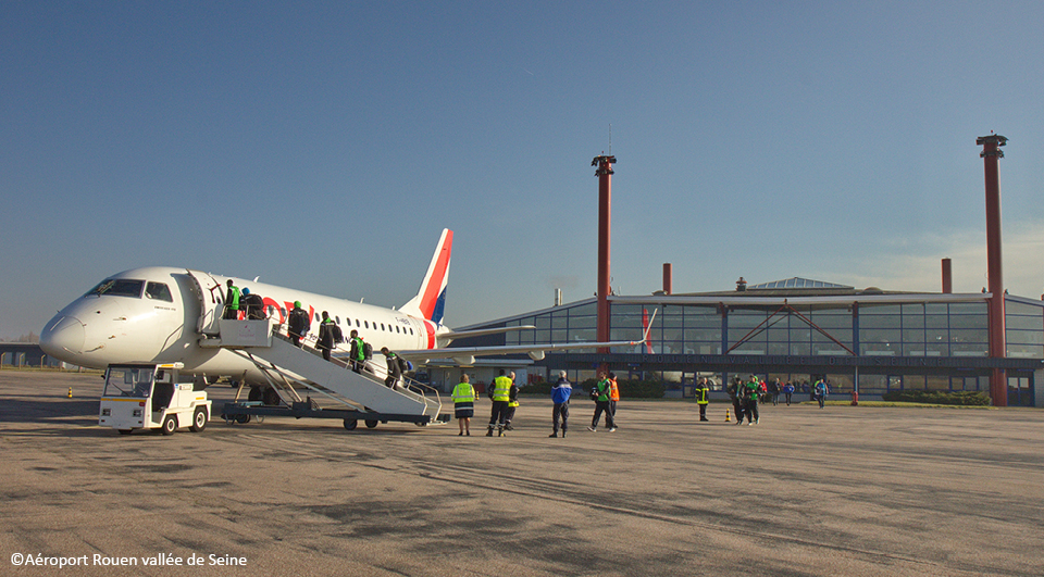 Aéroport Rouen Vallée de Seine : Une nouvelle ligne au service de l ...